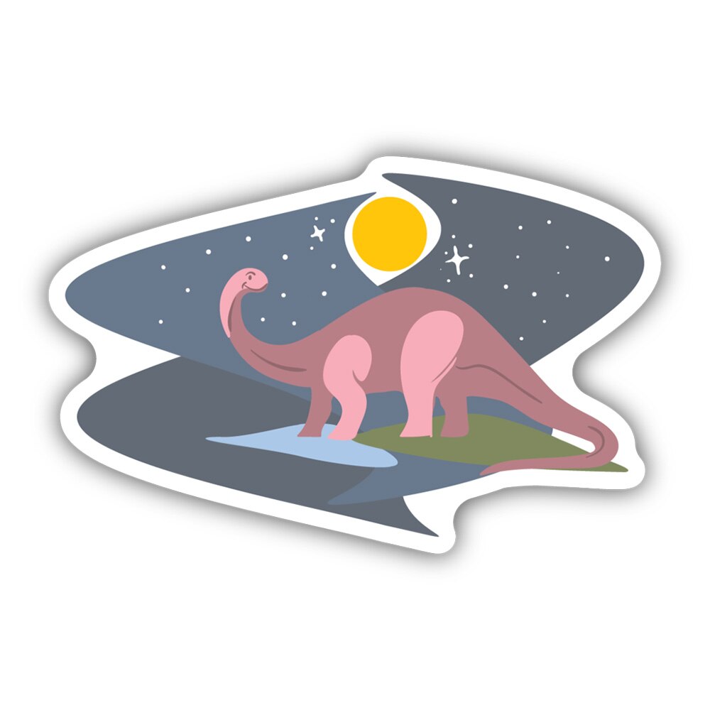 Stickers Northwest, 3", Sticker, Dinosaur No.3